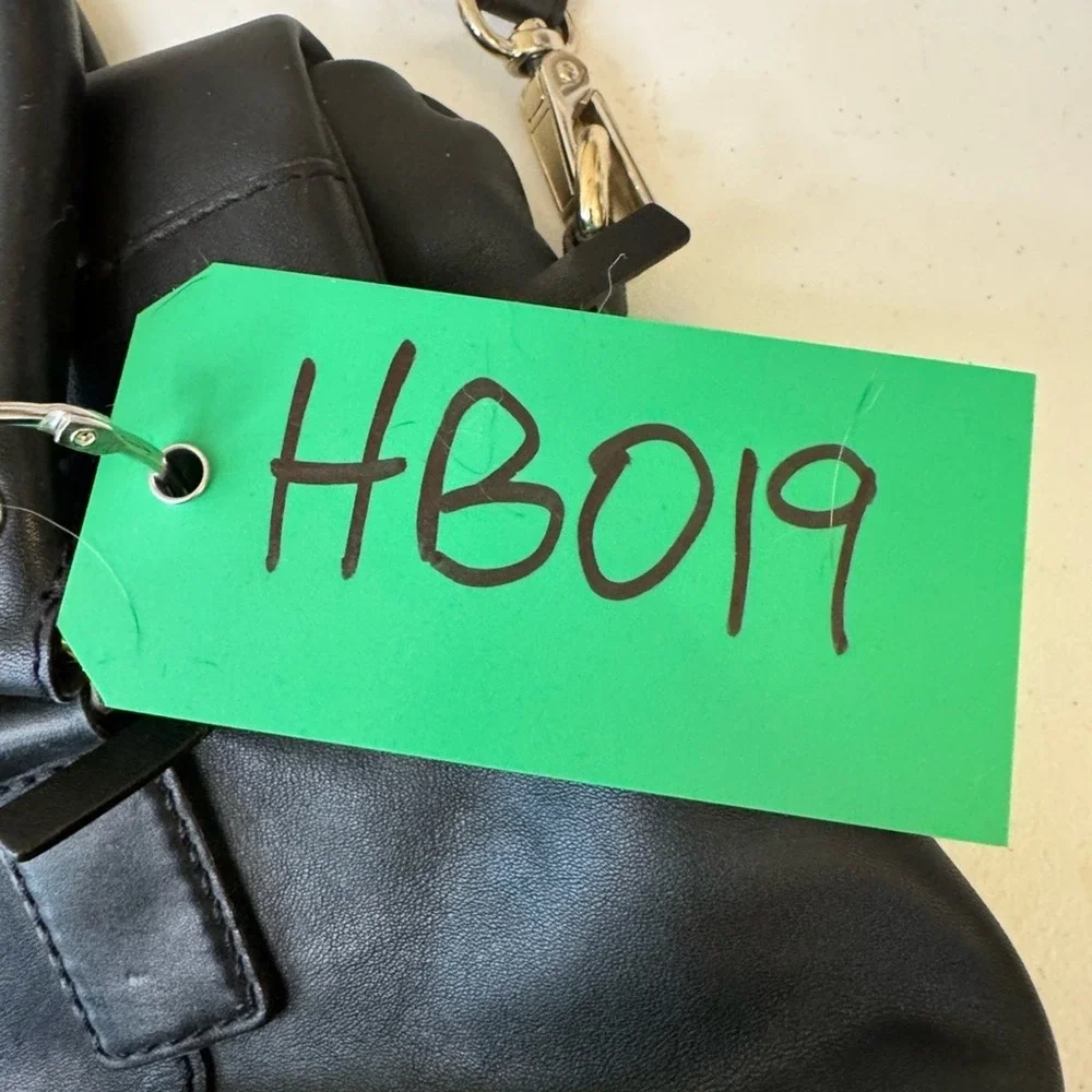 Kate Spade Women's Black Leather‎ Top Handle convertible Handbag